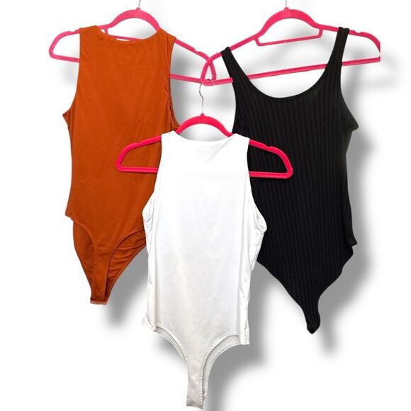 Forever 21, Peoria, Abound Sleeveless Bodysuit Multi-color Size Small - Picture 2 of 3